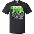 thumbnail image 3 of Inktastic Gatlinburg, Tennessee- Mountains and Bear Shape T-Shirt, 3 of 5