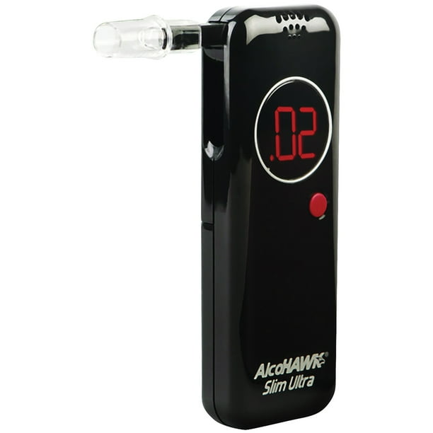 Alcohawk Ah2800s Precision Ultra Slim Breathalyzer With 50pack Of