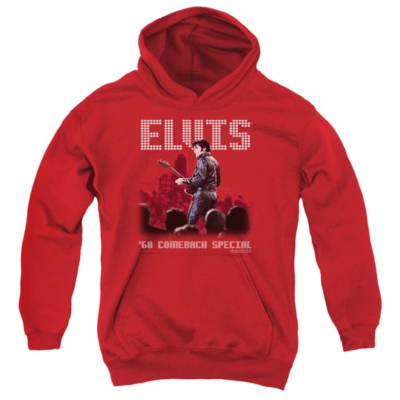Elvis Presley - Return Of The King - Youth Hooded Sweatshirt - Large