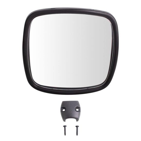 Espejo lateral TRQ Lower Manual Liso Black Freightliner M2