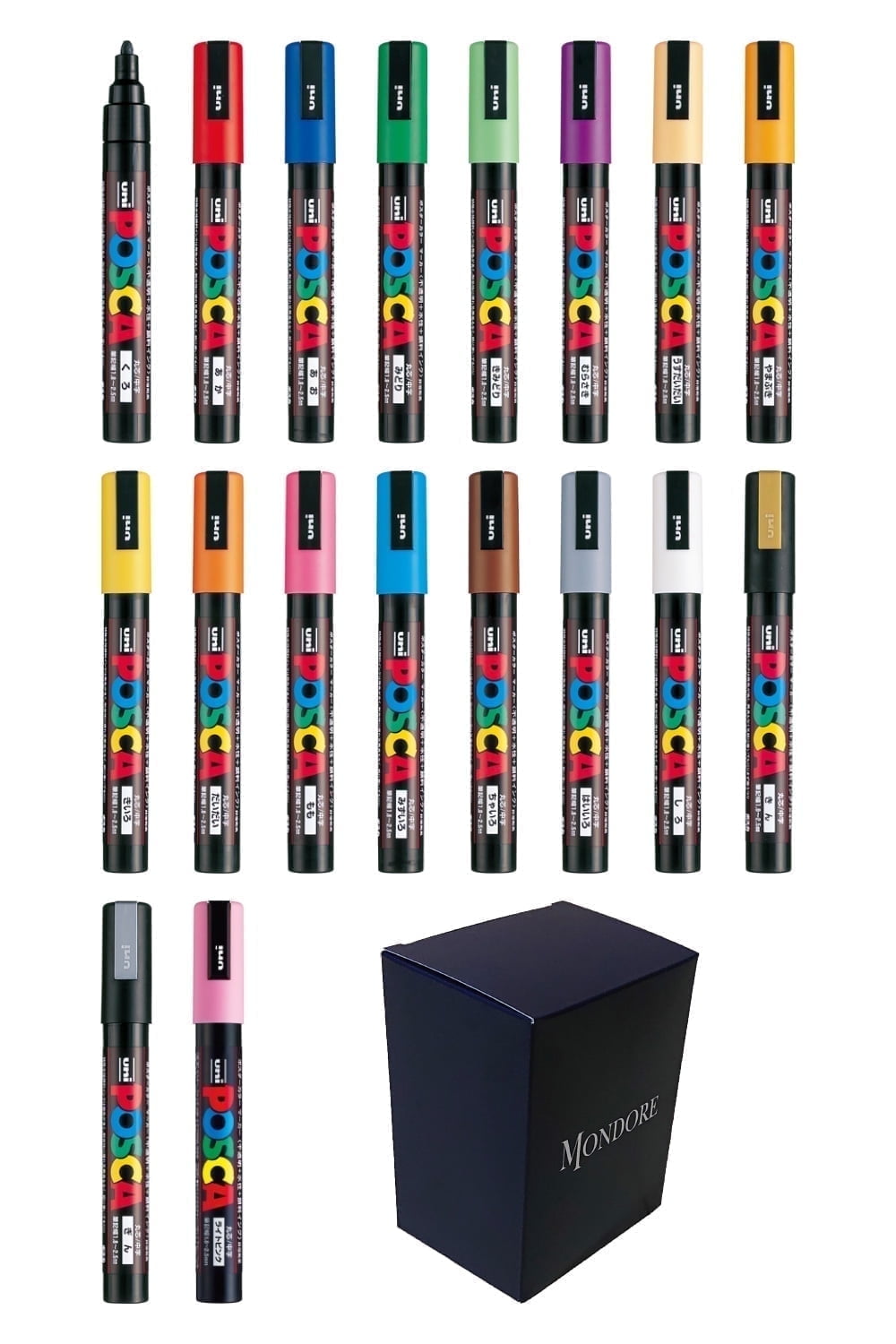 MEZZO\" THE POLiCY ポスカ Amazon.com: Uni Posca Paint Markers, 5M Medium Acrylic Markers