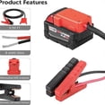 thumbnail image 5 of Battery Adapter for with 6FT Jumper Cable Clamps, 5 of 5