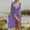 Purple, variant on Sheer Cover Up for Women Beach Kimono Bikini Tie Front Short Sleeve Womens Summer Cardigan