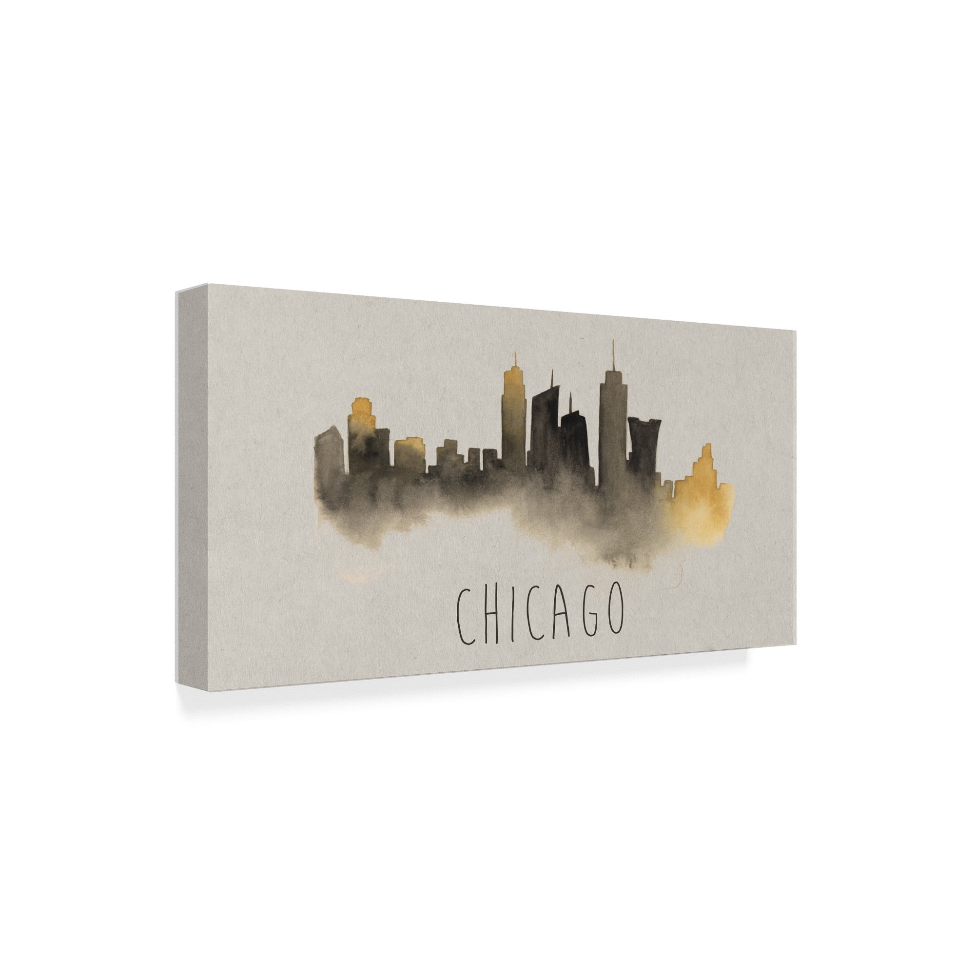 Trademark Fine Art 'City Silhouettes II' Canvas Art by Grace Popp