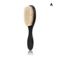 thumbnail image 1 of Material de cerdas de jabalí Cepillo de barba de doble propósito Juego de afeitado Herramientas profesionales de peluquería Brocha de afeitar para reducir el frizz, 1 of 6