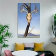 thumbnail image 6 of Deers Skull with Pedernal (1936) by Georgia OKeeffe Painting Poster Poster Cool Artworks Painting Wall Art Canvas Prints Hanging Picture Home Decor Posters Gift 16x24inch(40x60cm), 6 of 6
