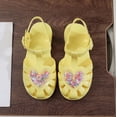 thumbnail image 3 of Fozruso Girls Ankle Strap Sandals,Sizes 13.5 Little Kid,Fashionable Girls Jelly Open Toe Sandals Breathable Beach Shoes Soft Sole Summer Casual Footwear For Toddlers And Kids, 3 of 7