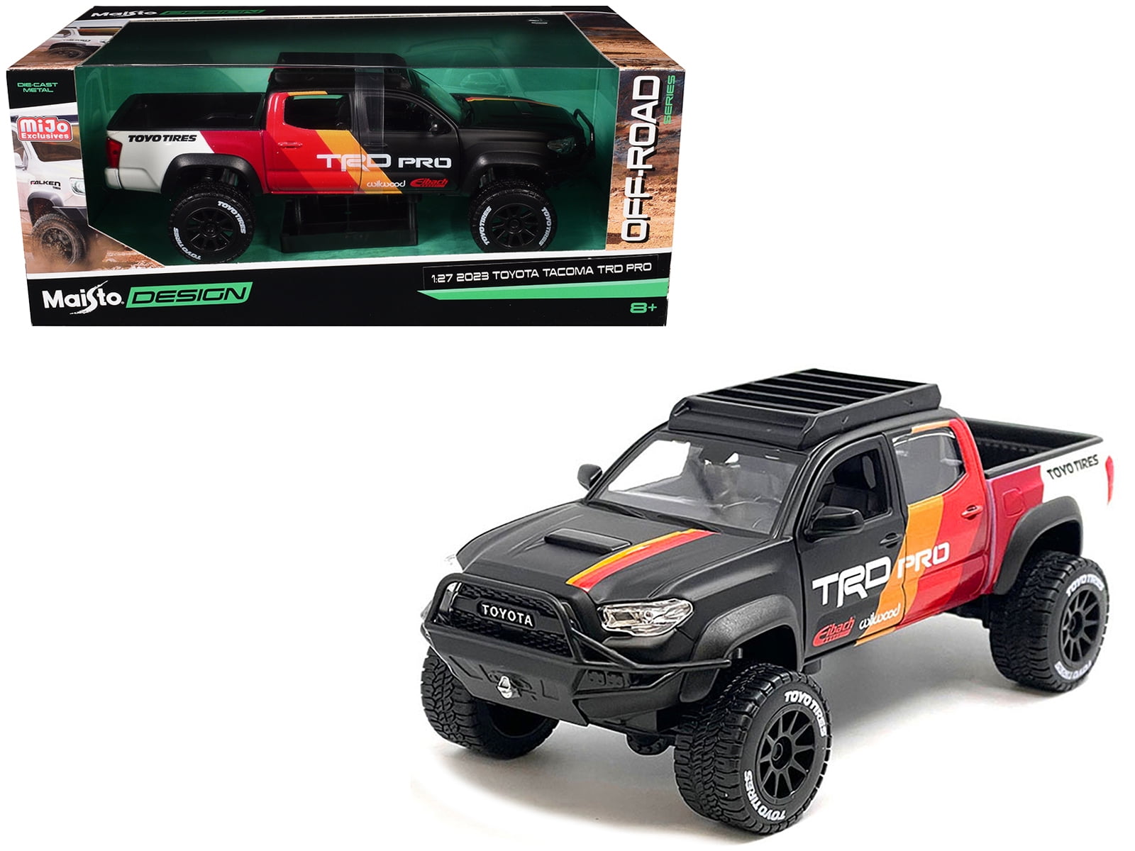 2023 Toyota Tacoma TRD PRO Off Road Truck Matt Black with Graphics