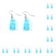 thumbnail image 3 of Guardurnaity Ear Stud Candy Color Lady Decoraciones diario Gota Pendiente Colgante Pendientes colgantes para fiesta de verano Azul lago lago azul 10piezas, 3 of 6