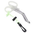 thumbnail image 1 of Tijeras Tijeras De Buceo Tijeras De Buceo De Acero Inoxidable Recubiertas De Ti Multifuncionales Blancas Luminosas Con Cubierta Para Cortar Redes De Pesca Algas Marinas, 1 of 7