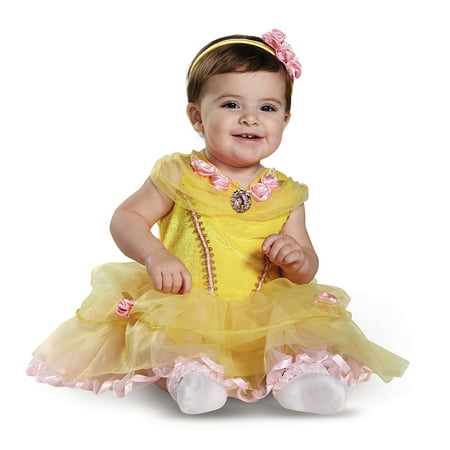 Disney's Princesses Beauty & The Beast Infant Deluxe Belle Halloween