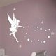 thumbnail image 3 of Etiqueta engomada del espejo de la estrella que sopla de hadas 3D DIY estrellas superficie de espejo acrílico calcomanías de pared papel tapiz reflectante para habitación Scienceny JJ11059-02, 3 of 3