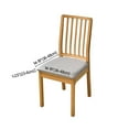 thumbnail image 2 of Waterproof Chair Cover Stretch Dining Chair Seat Covers Cheap Anti-Slip Chairs Slipcovers For Hotel Home Kitchen Living Room, 2 of 6