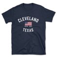 thumbnail image 1 of Cleveland Texas Patriot Men's Cotton T-Shirt, 1 of 1