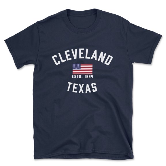 Cleveland Texas Patriot Men's Cotton T-Shirt