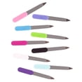 thumbnail image 3 of 5pcs Plastic Handle Metal Double Sided Nail Files Manicure Pedicure Tool, 3 of 7