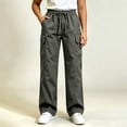 thumbnail image 2 of LIaqionyy Hiking Cargo Pants for Womens Lightweight Waterproof High Waist Outdoor Joggers Trousers with Pockets, 2 of 6