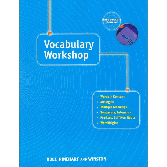 Vocabulary Workshop: Introductory Course