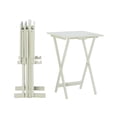 thumbnail image 1 of Surry Light Grey Compass Tray Table Set, 1 of 9