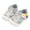 Gray, variant on YYUIJK Baby Shoes Infant Boy Girl First Walker Shoes Toddler Walking Shoes Lightweight Non-Slip Sandals Sneakers for 6 9 12 18 24 Months Blue 27-32 Months