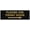 Black Gold, variant on Signs ByLITA Basic Please Use Front Door Right Sign - Laser-Engraved Lettering | Durable ABS Plastic | Vibrant Colors | Powerful Foam Tape (Brushed Gold) - Small
