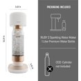 thumbnail image 3 of Soda Maker Mysoda Ruby 2 Silencioso Botella de 1L Blanco Cobre, 3 of 8