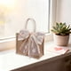 thumbnail image 4 of Bolsa De Tela De Lino Preencogida Bolsa De Regalo De Lino Con Asas, De Lona Beige, Para Regalos De Navidad, Dulces Y Decoraciones Navideñas, 22x10x17cm Rkxzt, 4 of 8