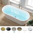 thumbnail image 5 of FerdY Shangri-La Elite 67", Acrylic Freestanding Bathtub in White. Ferdy-02136-1700-BN, 5 of 8