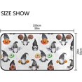thumbnail image 3 of GZHJMY Halloween Gnome Kitchen Rug Non-Slip Kitchen Floor Mat Anti Fatigue Standing Mat for Sink Kitchen Bathroom, 39 x 20 Inch, 3 of 7