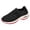 Black, variant on HEWUQI Women Barefoot Sock Shoes Air Cushion Non Slip Mesh Breathable Lightweight Sneakers Arch Support Slip on Walking Shoes for All Day Standing White Size 6