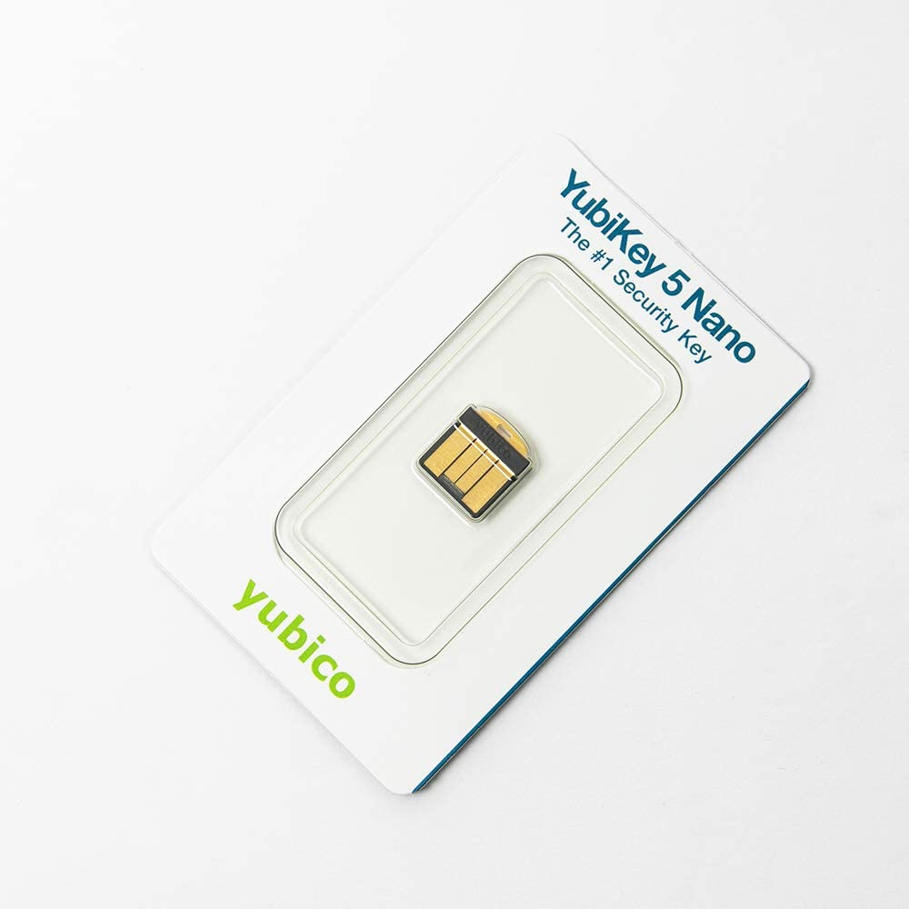 Yubico YubiKey Nano Two Factor Authentication USB Security Key, Fits  USB-A Ports Protect Your Online Accounts Walmart Canada