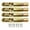 golden 4strings, variant on Guitar Bridge String Lock Headless Electric Tailpiece Set Easy Install Zinc Alloy for Professional Bass Performers