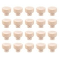 thumbnail image 1 of CIMAXIC Light Brown Drawer Pulls with Premium Performance for Home Use on Synthetic Material 20 Pieces,1.38"X1.38"X0.98", 1 of 4