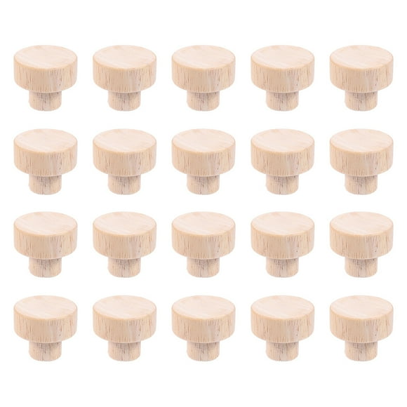 KAKOWELY Bouton de Tiroir 20 Pcs Boutons de Meuble Boutons de Tiroir Poignées d'Armoire Boutons de Tiroir Poignées de Tirage avec Vis 1.38"X1.38"X0.98 Pouces