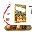 thumbnail image 3 of kusrkot Metal Carving Electric Guitar Saddle Bridge Pickup Slot Set for, 3 of 8