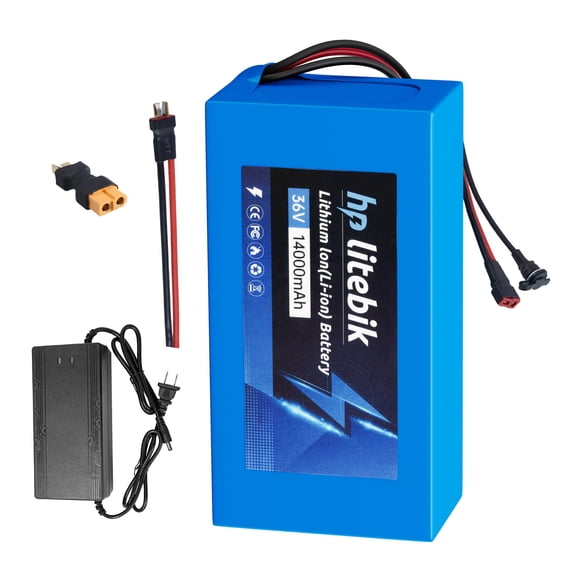 36v 14ah Bicycle Replacement Battery 30A Bms Lithium ion T Plug UL2271