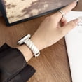 thumbnail image 4 of for Apple Watch 38/40/41/42mm(Series11 10) Band, Women Girls Luxury Water Ripple Metal Bracelet, Elegant Replacement Wristband for iWatch Series 11 10 9 8 7 6 5 4 3 2 1 SE321, Black, 4 of 8