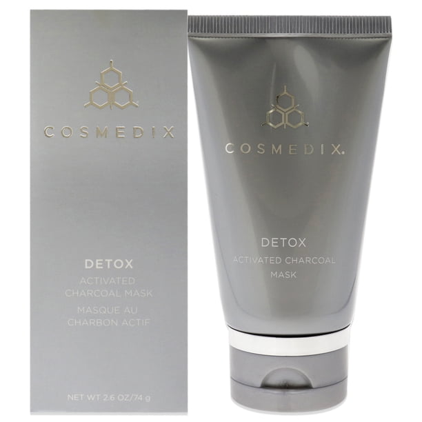CosMedix Mascarilla Máscara de desintoxicación de carbón activado 2.6 oz CosMedix Mascarilla 2.6 oz