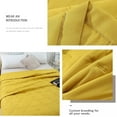 thumbnail image 5 of Cool Blanketair-conditioning Quilt - A Must-have Cool Quilt for The Bedroom During Summer Travel - Heat-dissipating Quilt - Skin-friendly Washed Cotton for, Yellow, 5 of 6