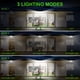 thumbnail image 3 of Luces solares con sensor de movimiento Aootek, 120 LED IP65, paquete de 6, 3 of 7