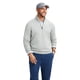 thumbnail image 5 of Suéter IZOD Essentials Premium para Hombre con Cierre Cuarto Gris Claro Talle S, 5 of 6