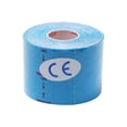 thumbnail image 1 of Toystoory Kinesiología Cinta muscular Apoyo Recuperación atlética Cinta elástica Rodillera Alivio del dolor muscular Rodilleras Soporte Gimnasios en casa Azul claro 10cm*5m, 1 of 6