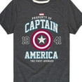 thumbnail image 3 of Marvel Captain America - Property - Toddler and Youth Short Sleeve Graphic T-shirt, 3 of 5