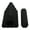 Black, variant on Multifunctional Triangular Yoga Brick Set Back Support Yoga Wedges Block Plastic