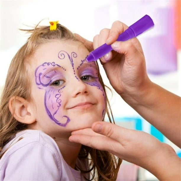16 couleurs Maquillage Bâtons Enfants Adulte Visage Peint Crayons de Corps  Peinture Pour Halloween Party