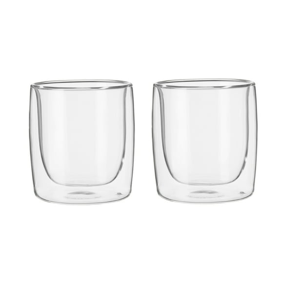 ZWILLING Sorrento 2-pc Double-Wall Tumbler Glass Set - Clear