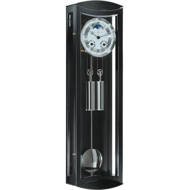 Hermle 70650740058 Horloge Murale Régulateur Mécanique Mornington - Noir