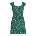 T-shirt Junior No Boundaries Taille L - Imprimé Floral Avec Détails En Dentelle Et Cage