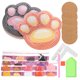 thumbnail image 1 of 1 juego de posavasos con dibujo de diamantes, kit de posavasos decorativo, kit para hacer posavasos, juego de posavasos DIY, 1 of 5