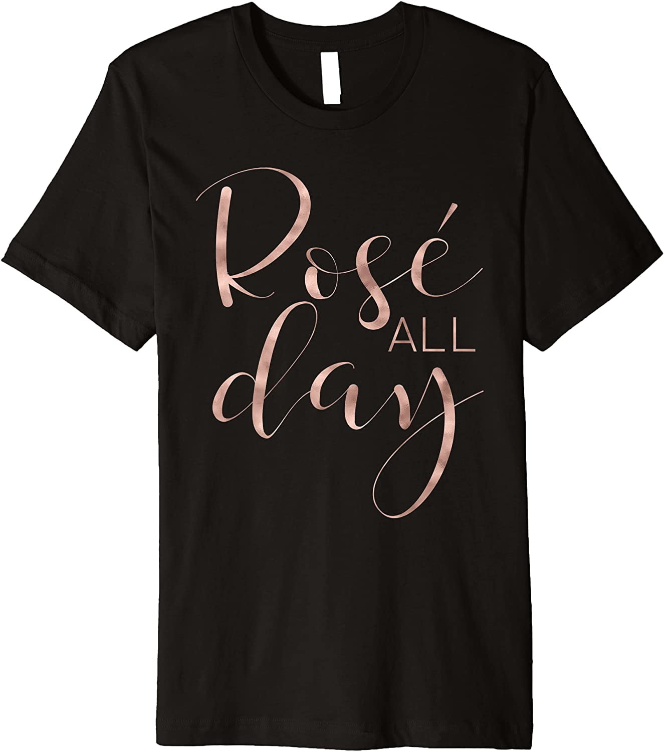 Funny & Cute Rose All Day Wine Lover Tshirt & Gift Casual Graphics